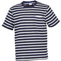 Pepe Jeans Herren T-Shirt blau gestreift von Pepe Jeans