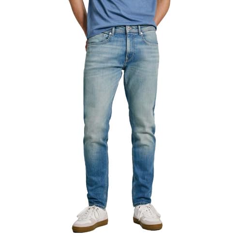Pepe Jeans Herren Tapered Pm207390 Jeans, Blau (Denim-hv5), 34 W/34 L von Pepe Jeans