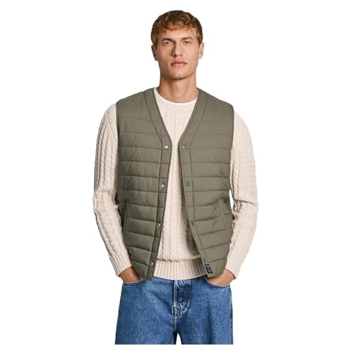 Pepe Jeans Herren Thander Baby Jacke, Grün (Leaf Green), XXL von Pepe Jeans