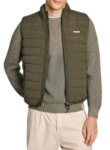 Pepe Jeans Herren Toby Baby Jacke, Grün (Leaf Green), M von Pepe Jeans
