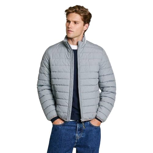 Pepe Jeans Herren Tomi Baby Jacke, Grau (Dunkelgrau meliert), XXL von Pepe Jeans