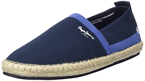 Pepe Jeans Herren Tourist Camp Knit Slip on Shoes, Navy, 42 EU von Pepe Jeans