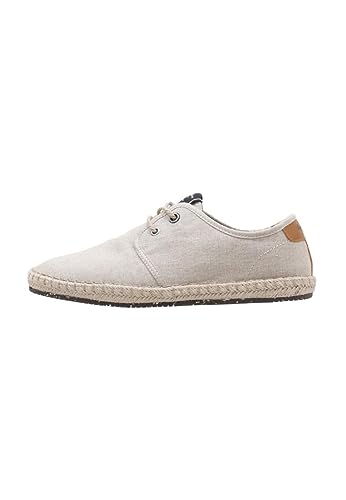 Pepe Jeans Herren Tourist Classic Linen Blucher Shoes, Beige (Ecru White), 44 EU von Pepe Jeans