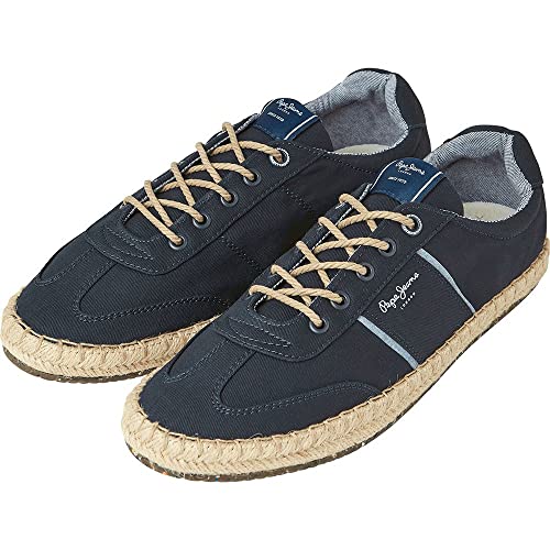 Pepe Jeans Herren Tourist Vegas Sneaker, Navy, 43 EU von Pepe Jeans