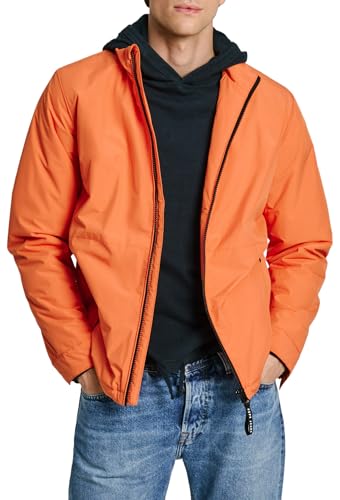 Pepe Jeans Herren Townsend Baby Jacke, Orange (Dunkelorange), M von Pepe Jeans