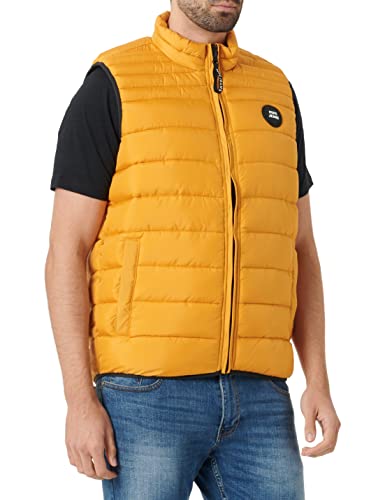 Pepe Jeans Herren Weste Jack Vest, Gelb (Ochre Yellow), XS von Pepe Jeans