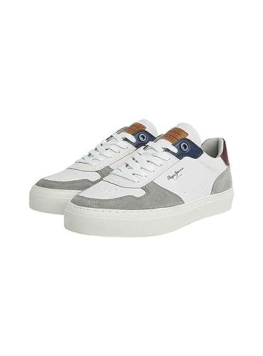 Pepe Jeans Herren Yogi Street M Sneaker, Grey (Grey), 41 EU von Pepe Jeans