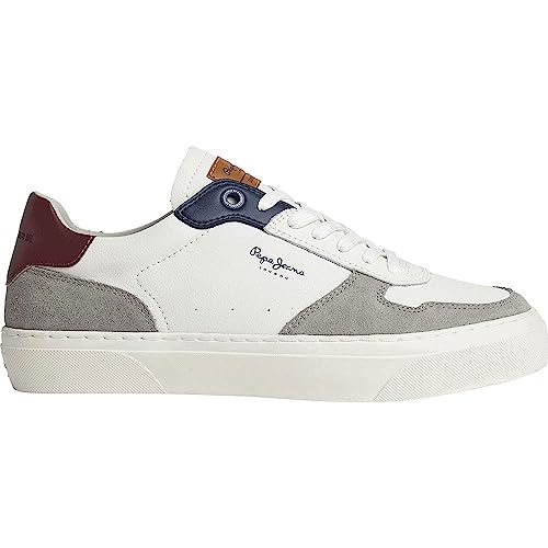 Pepe Jeans Herren Yogi Street M Sneaker, Grey (Grey), 42 EU von Pepe Jeans