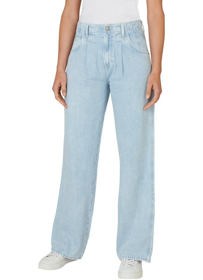 Pepe Jeans High-waist-Jeans STRAIGHT UHW LEXA ARCHIVE mit Bundfalten Pepe Jeans High-waist-Jeans STRAIGHT UHW LEXA ARCHIVE mit Bundfalten von Pepe Jeans