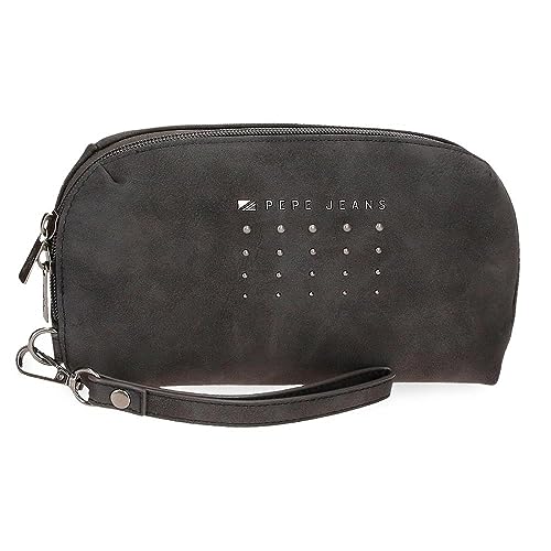 Pepe Jeans Holly Handtasche Schwarz 20x11x4 cm Kunstleder, Schwarz, Talla única, Handtasche von Pepe Jeans