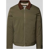 Pepe Jeans Jacke mit Eingrifftaschen Modell 'Tarrington' in Oliv, Größe XXL von Pepe Jeans