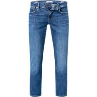 Pepe Jeans Herren Jeans blau Baumwoll-Stretch Slim Fit von Pepe Jeans