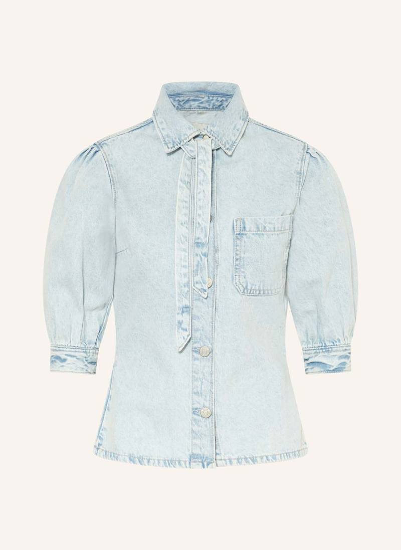 Pepe Jeans Jeansbluse Macie Mit 3/4-Arm Und Abnehmbarer Schluppe blau von Pepe Jeans
