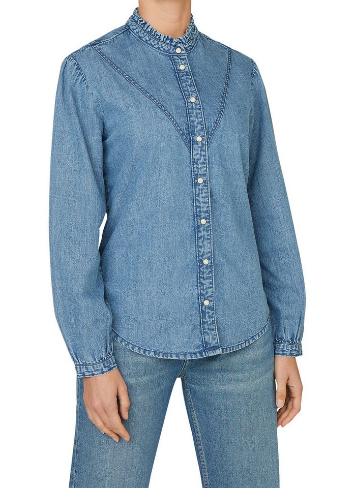 Pepe Jeans Jeansbluse REGULAR DENIM BLOUSE mit Druckknöpfen Pepe Jeans Jeansbluse REGULAR DENIM BLOUSE mit Druckknöpfen von Pepe Jeans
