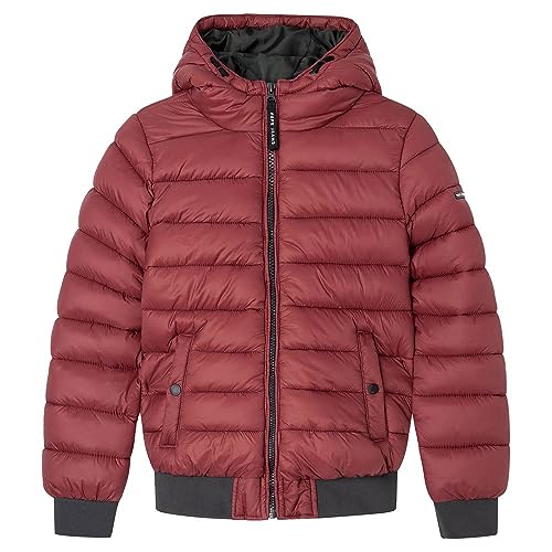 Pepe Jeans Jungen Alexander Jacket, Red (Burgundy), 14 Years von Pepe Jeans