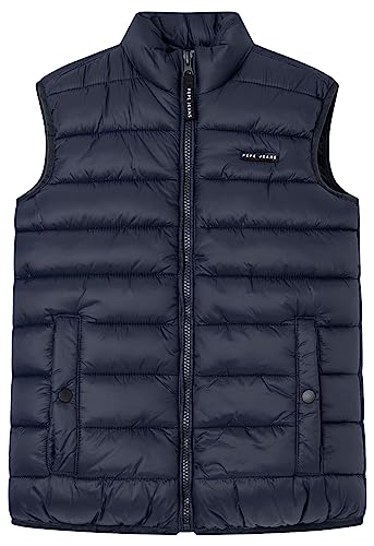 Pepe Jeans Jungen Andreu Puffer Gilet, Blue (Dulwich), 14 Years von Pepe Jeans