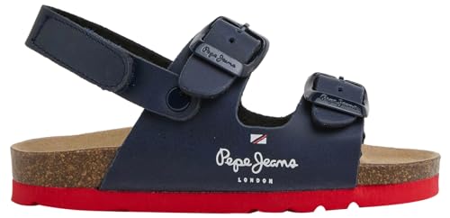 Pepe Jeans Jungen Bio Double Kansas Bk Sandale, Blau (Navy), 10,5 von Pepe Jeans