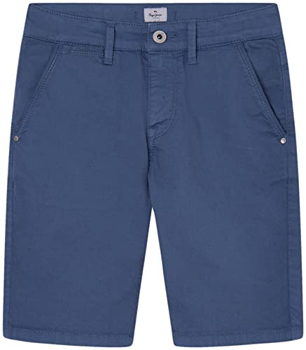 Pepe Jeans Jungen Blueburn Shorts, Blue (Jarman), 12 Years von Pepe Jeans