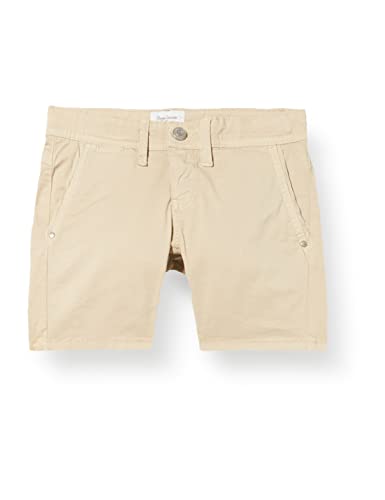 Pepe Jeans Jungen Blue Burn Shorts, Brown (Stone), 12 Years von Pepe Jeans