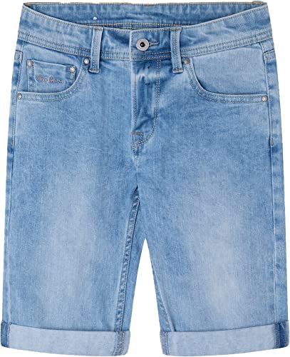 Pepe Jeans Jungen Cargos Becket Short, Blau (Denim-pj7), 16 Jahre von Pepe Jeans