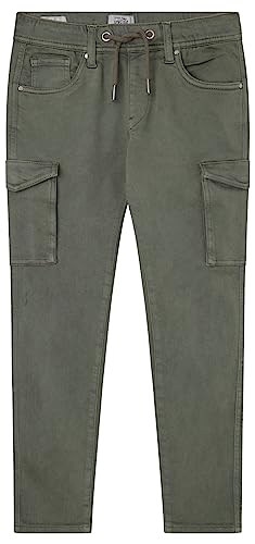 Pepe Jeans Jungen Chase Cargo, Grün (Olive), 10 Jahre von Pepe Jeans