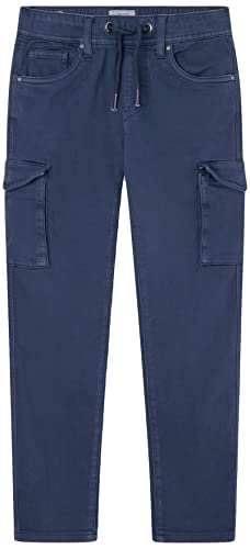 Pepe Jeans Jungen Chase Cargo Pants, Blue (Jarman), 16 Years von Pepe Jeans