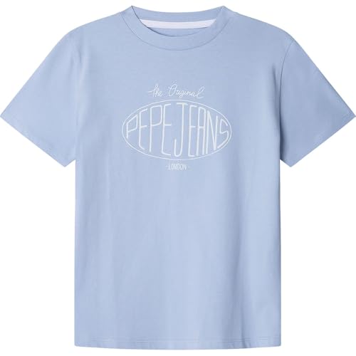 Pepe Jeans Jungen Dalon T-Shirt, blau, 16 Jahre von Pepe Jeans