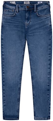 Pepe Jeans Jungen Finly Jeans, Blue (Denim-VU1), 16 Years von Pepe Jeans