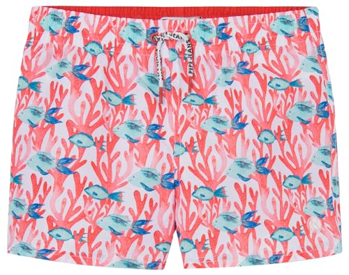 Pepe Jeans Jungen Fishcoral Badeshorts, Rot (Cherry Red), 12 Jahre von Pepe Jeans