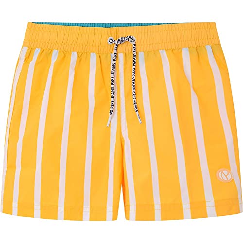 Pepe Jeans Jungen Gilbert Swim Trunks, Yellow (Bright Yellow), 14 Years von Pepe Jeans