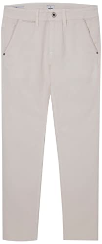 Pepe Jeans Jungen Greenwich Pants, Beige (Ivory), 10 Years von Pepe Jeans