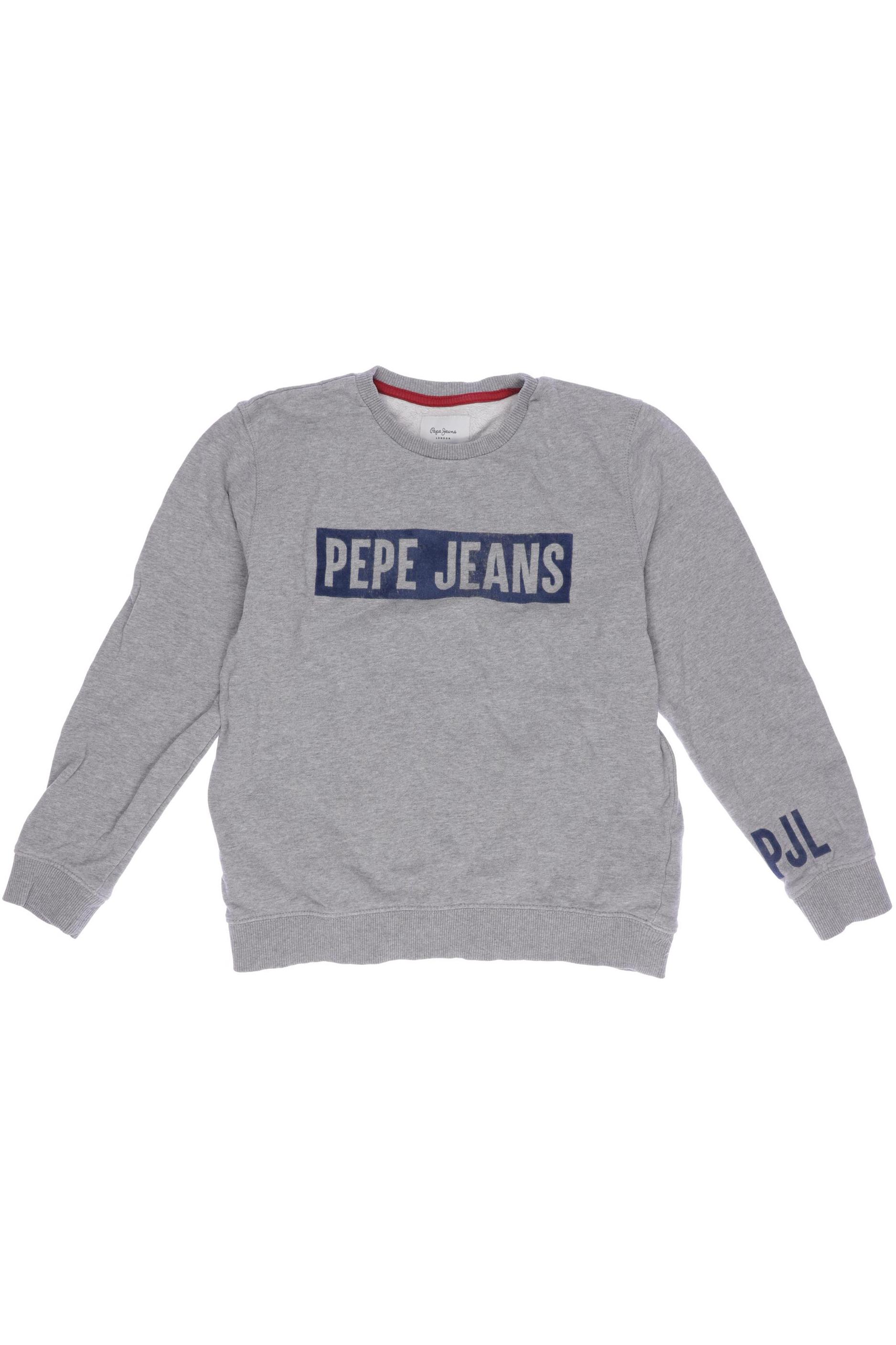 Pepe Jeans Herren Hoodies & Sweater, grau, Gr. 152 von Pepe Jeans
