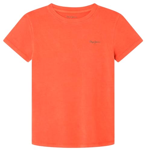 Pepe Jeans Jungen Jacco T-Shirt, Orange (Burnt Orange), 14 Jahre von Pepe Jeans