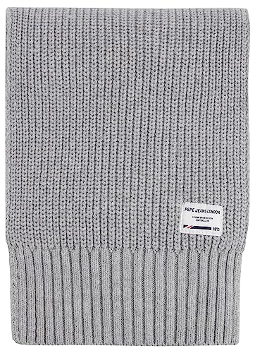 Pepe Jeans Jungen Johnny Scarf, Grey (Grey Marl), L von Pepe Jeans