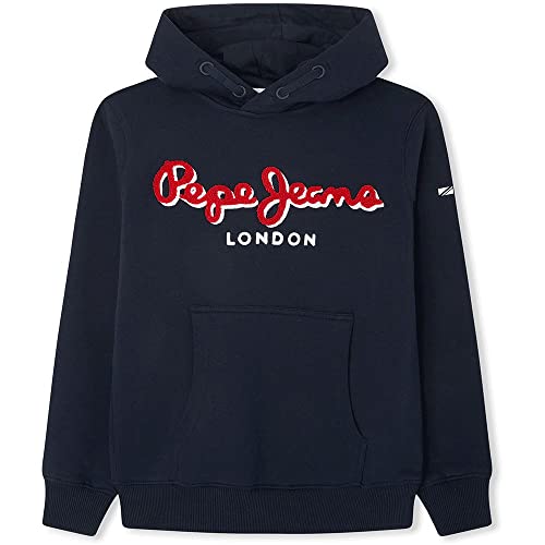 Pepe Jeans Jungen LAMONTY Hoodie Sweatshirt, 594DULWICH, 4 Jahr von Pepe Jeans