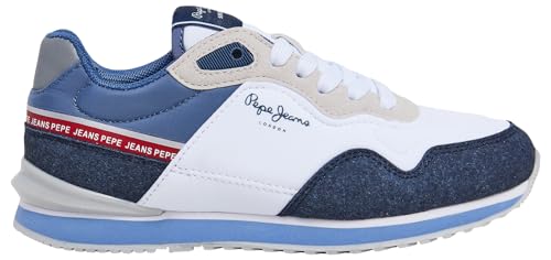 Pepe Jeans Jungen London Seal B Sneaker, Blau (Navy), 13,5 von Pepe Jeans