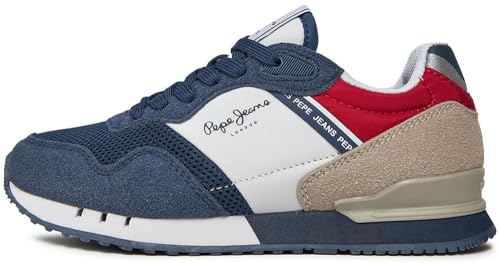 Pepe Jeans Jungen London Urban B Sneaker, Blau (Navy), 13,5 von Pepe Jeans