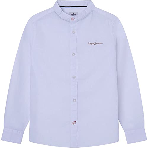 Pepe Jeans Jungen Mapleton Shirt, White (Off White), 12 Years von Pepe Jeans