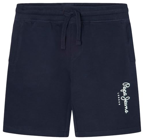 Pepe Jeans Jungen New Eddie Short, Blau (Dulwich Blue), 14 Jahre von Pepe Jeans