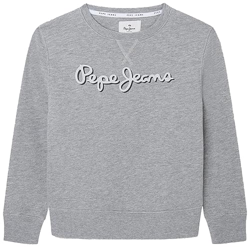 Pepe Jeans Jungen Nolan Crew, Grau (Grey Marl), 12 Jahre von Pepe Jeans