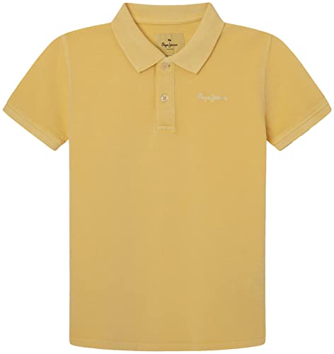 Pepe Jeans Jungen Oli Gd Polo, Yellow (Shine), 12 Years von Pepe Jeans