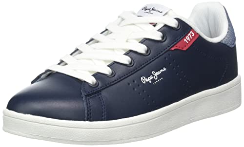 Pepe Jeans Jungen Player Basic B Jeans Sneaker, Navy, 36.5 EU von Pepe Jeans