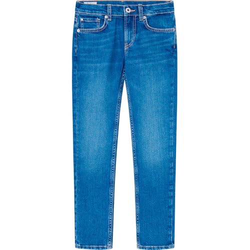 Pepe Jeans Jungen Tapered Jr Pb202203 Jeans, Blau (Denim-hw1), 14 Jahre von Pepe Jeans