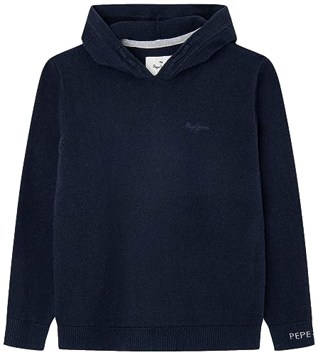 Pepe Jeans Jungen Tottenham Hoodie, Blau (Dulwich), 12 Jahre von Pepe Jeans