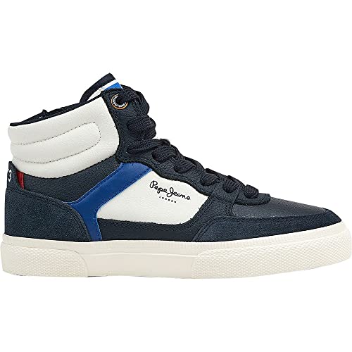 Pepe Jeans Kenton Master Boot Boy Sneaker, 595NAVY, 33 EU von Pepe Jeans