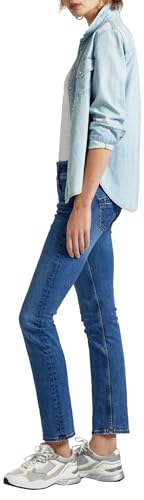 Pepe Jeans Low-Rise Slim FIT Jeans - GEN, Blue (Denim-xw6), 26W / 34L von Pepe Jeans