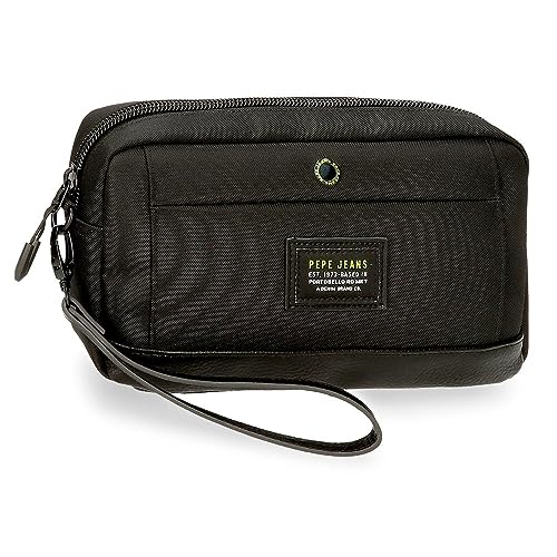 Pepe Jeans Leighton Gepäcktasche für Herren, Schwarz, Talla única, handtasche von Pepe Jeans