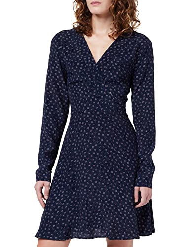 Pepe Jeans Damen Liuva Dress, Blue (Dulwich), L von Pepe Jeans