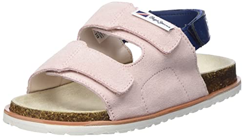 Pepe Jeans London Berlin Girl Strap Flache Sandale, 319MAUVE PINK, 39 EU von Pepe Jeans