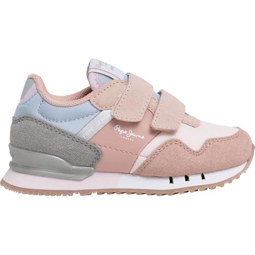 Pepe Jeans London Colors Gk Sneaker, Pink (Marble Pink), 43 EU von Pepe Jeans